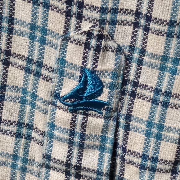 Fredrick Martin Extra Fine Cotton Button Down Plaid Shirt - Size XXL - Picture 6 of 9